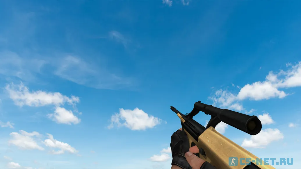 Пак моделей оружия «Golden Weapon Pack» для CS 1.6 (AUG)