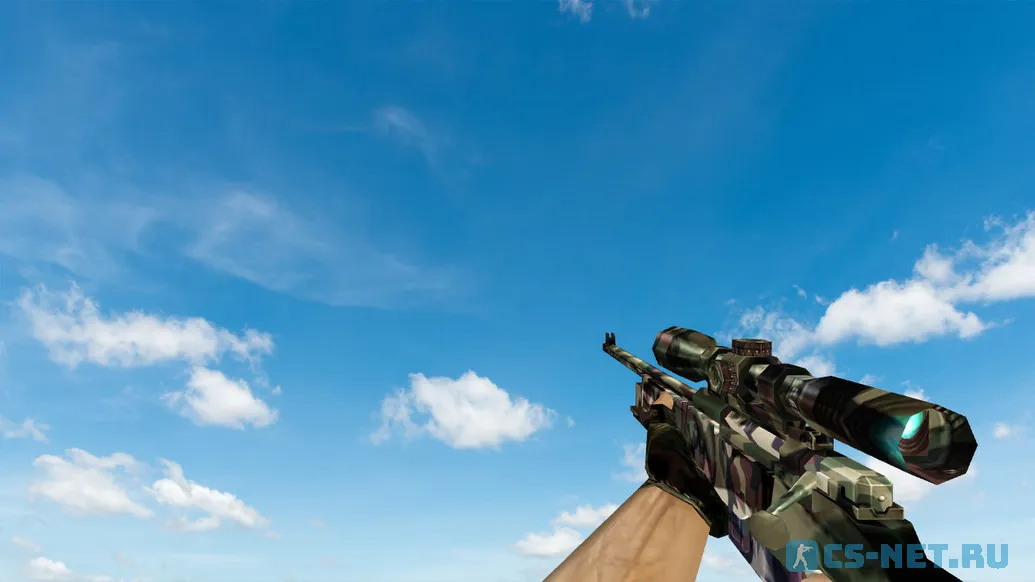 Полный пак камуфляжного оружия для CS 1.6 (AWP)