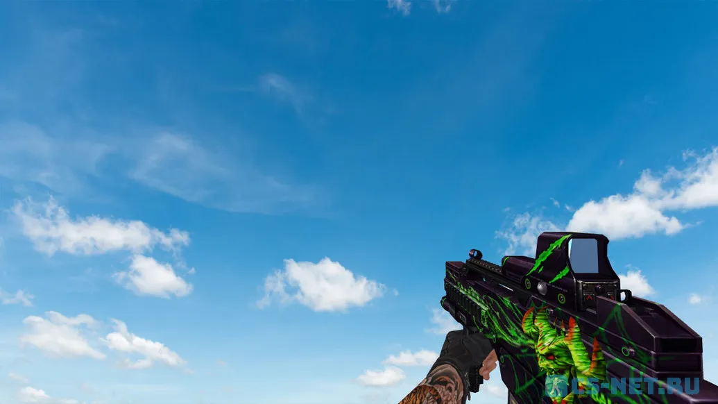 Пак моделей оружия «Balrog Poison Skin Pack» для CS 1.6