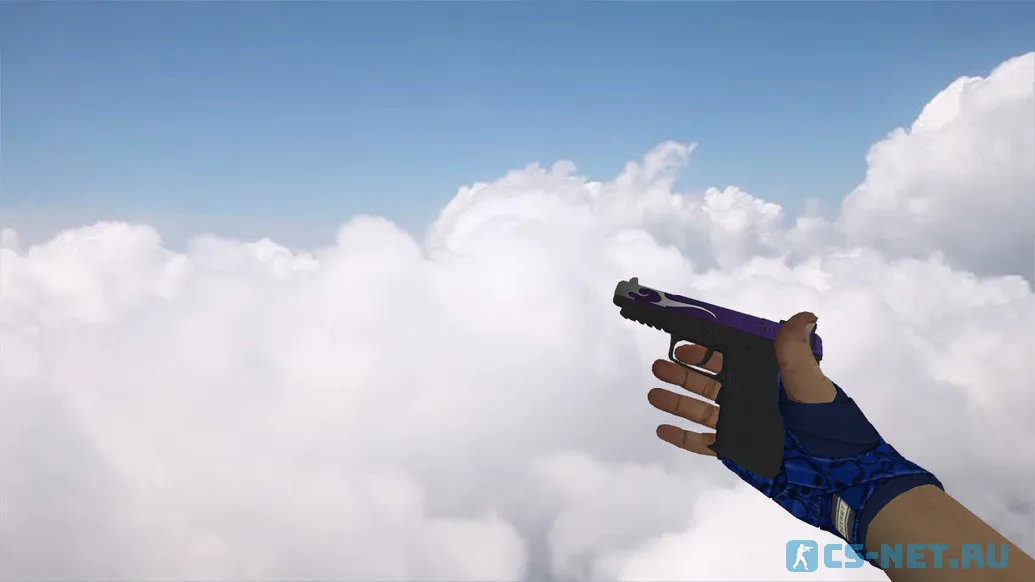 Пак моделей оружия «Hand Wraps Cobalt Skulls Pack» для CS 1.6 (Five-Seven)