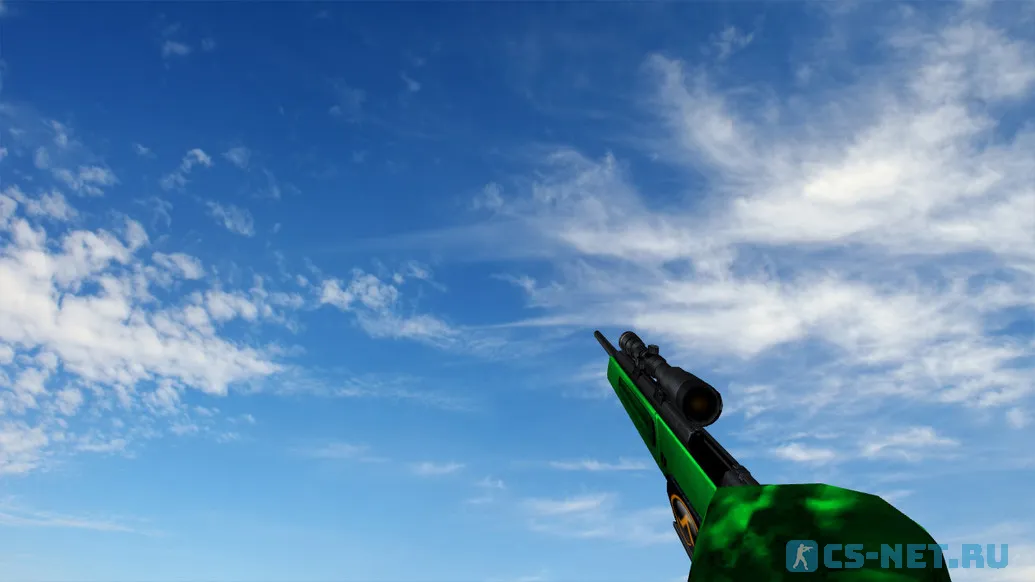 Модель «Зеленый Scout» для CS 1.6 (скрин 2)