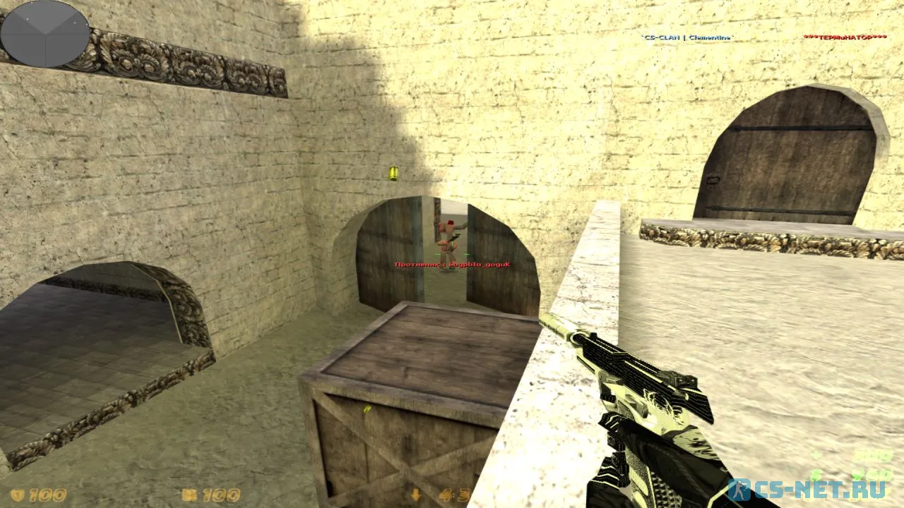 CS 1.6 Clementine v2 — топовая черно-белая ZXC сборка (скриншот 12)