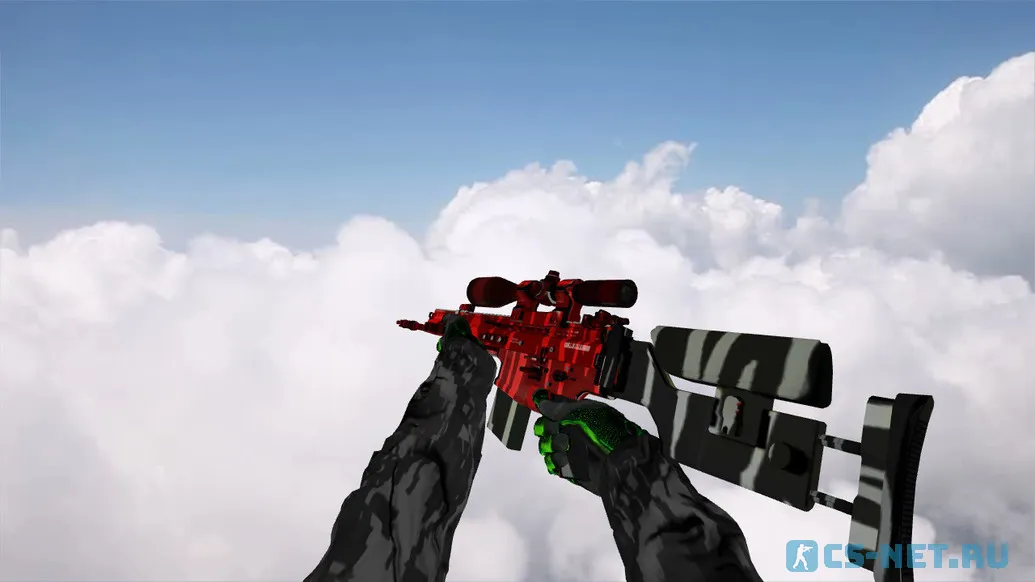 Пак моделей оружия «Hand Wraps Slaughter Pack» для CS 1.6 (SG-550)