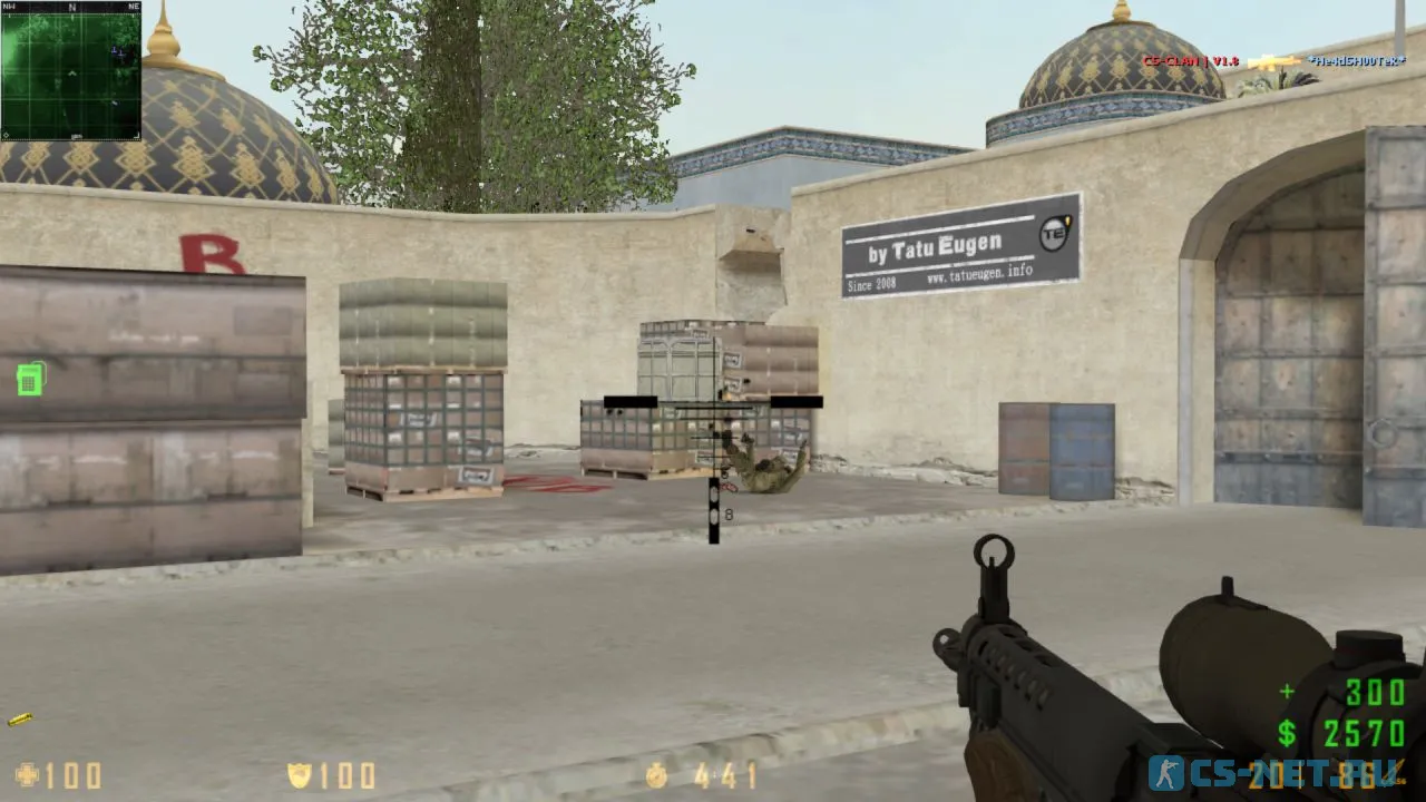 Counter-Strike 1.8 со скинами из CS:GO (СГ-552)