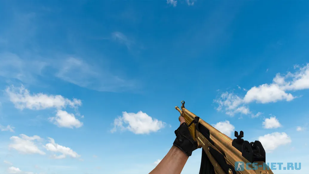 Пак моделей оружия «Golden Weapon Pack» для CS 1.6 (Galil)