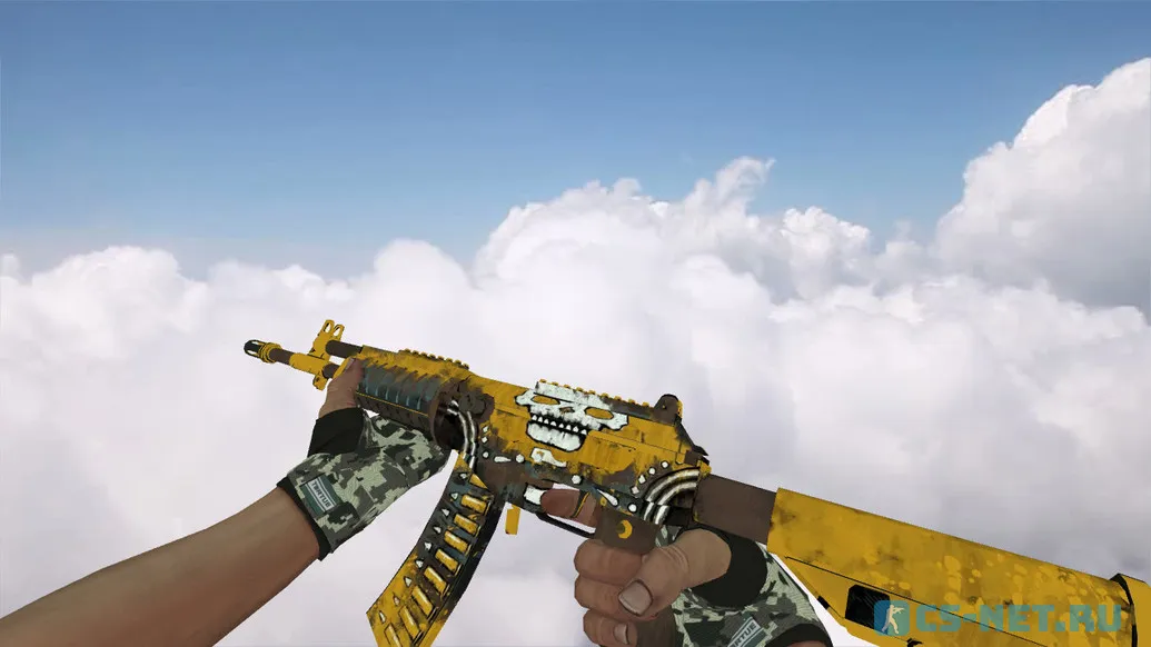 Пак моделей оружия «Hand Wraps Spruce DDPAT Pack» для CS 1.6 (Galil)