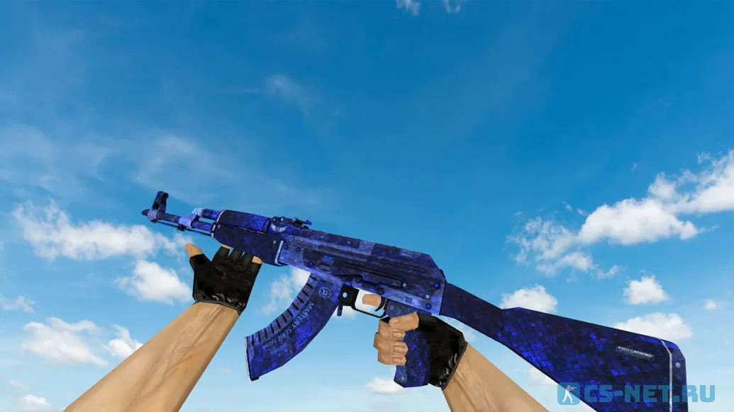 Пак моделей оружия «Blue The Prophet Pack» для CS 1.6 (AK47)