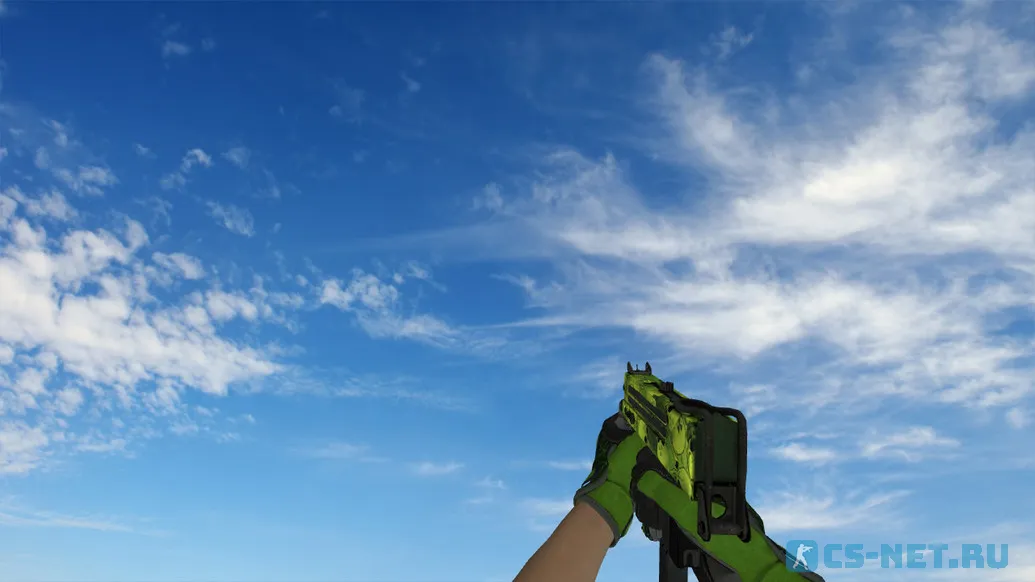 Пак моделей оружия «Specialist Gloves Emerald Web Pack» для CS 1.6 (MAC10)