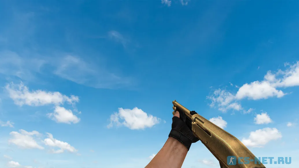 Пак моделей оружия «Golden Weapon Pack» для CS 1.6 (M3 benelli)