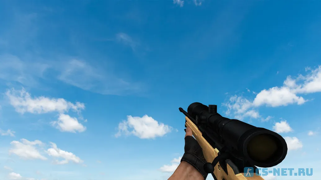 Пак моделей оружия «Golden Weapon Pack» для CS 1.6 (AWP)