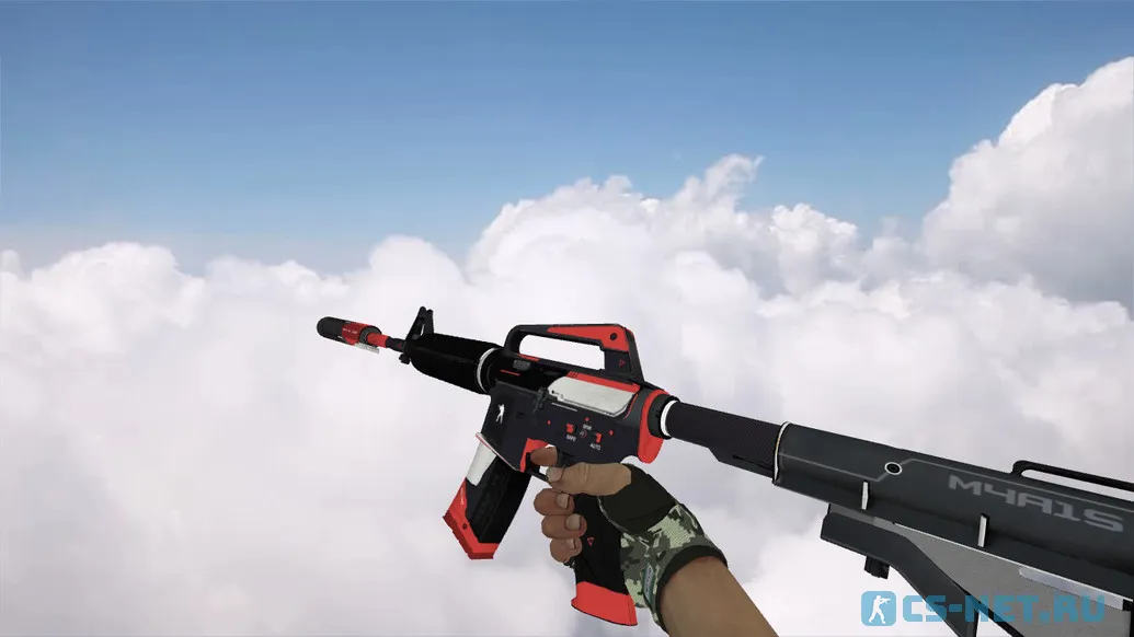 Пак моделей оружия «Hand Wraps Spruce DDPAT Pack» для CS 1.6 (M4A1)