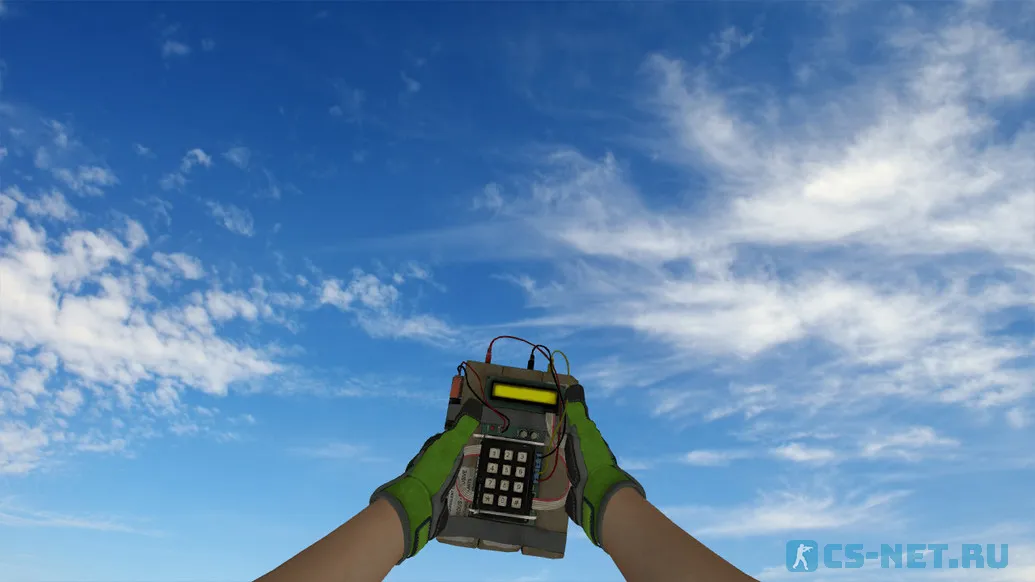 Пак моделей оружия «Specialist Gloves Emerald Web Pack» для CS 1.6 (Bomb)