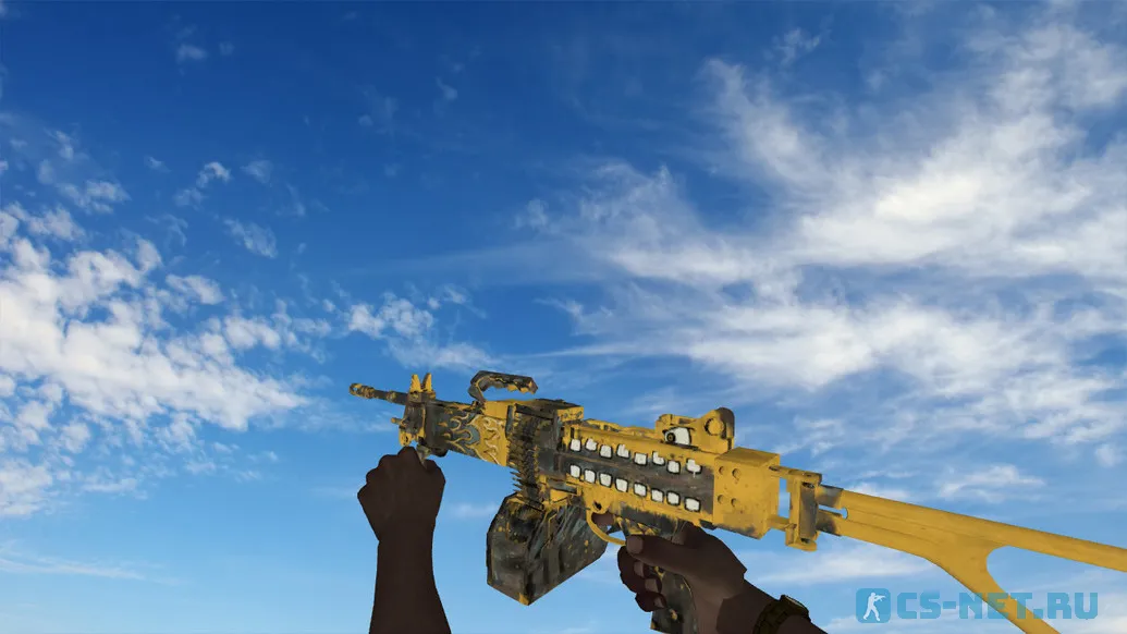 Пак моделей оружия «С пиратскими руками» для CS 1.6 (Negev)