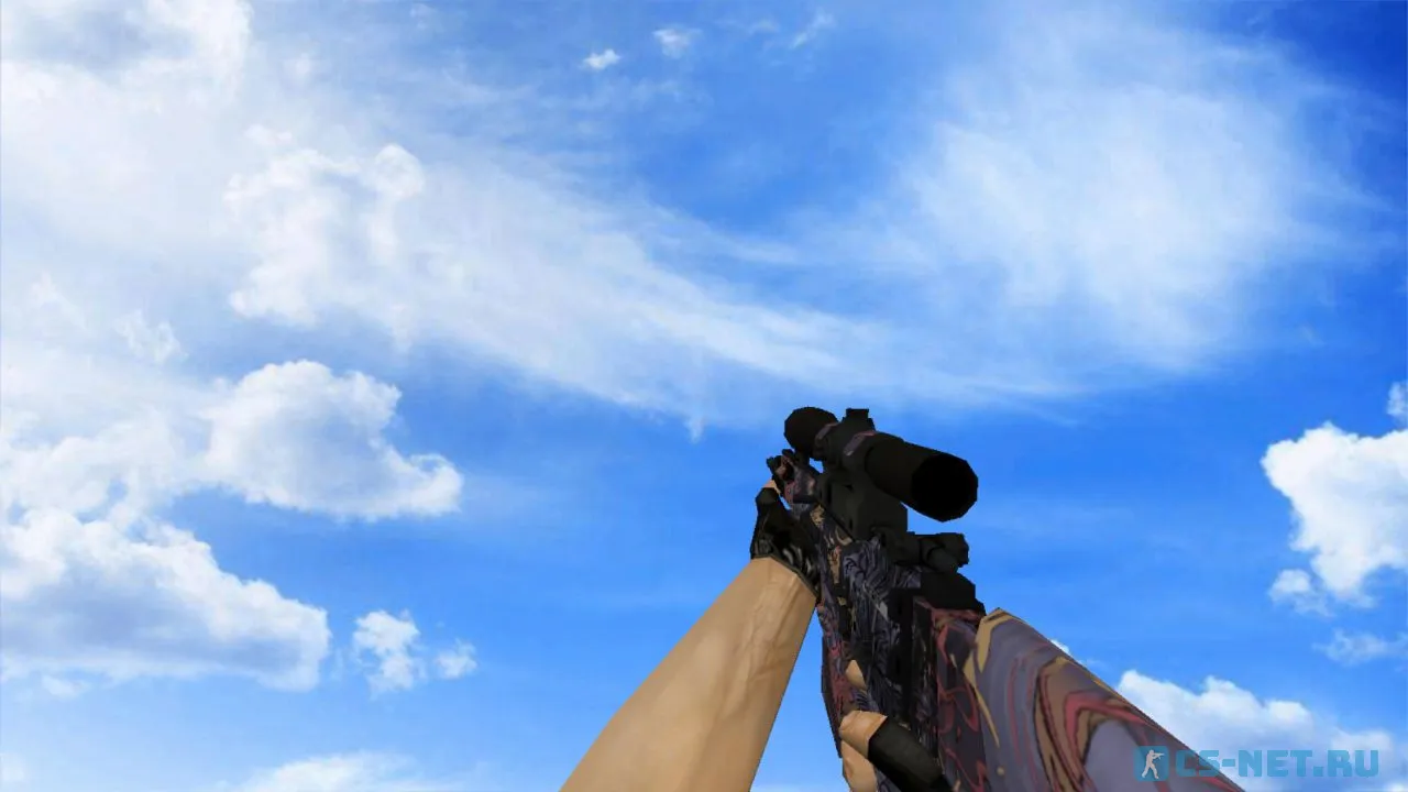 Модель «SCAR-20 | Экзорцыпа (Poultrygeist)» для CS 1.6 (скрин 3)