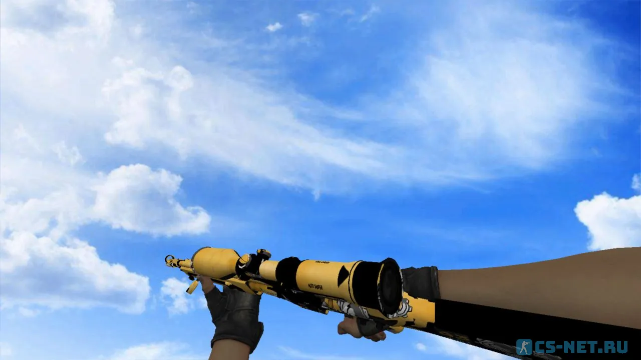 Модель «G3SG1 | Cybernetik» для CS 1.6 (скрин 2)