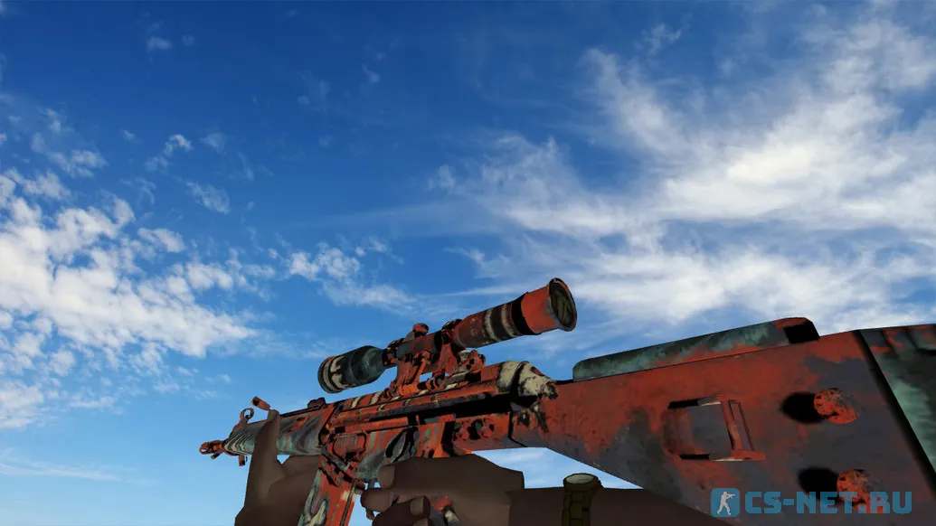 Пак моделей оружия «С пиратскими руками» для CS 1.6 (G3SG1)