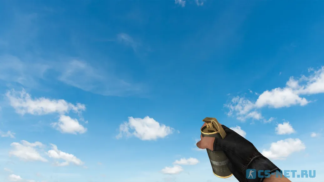 Пак моделей оружия «Golden Weapon Pack» для CS 1.6 (Дымовая)