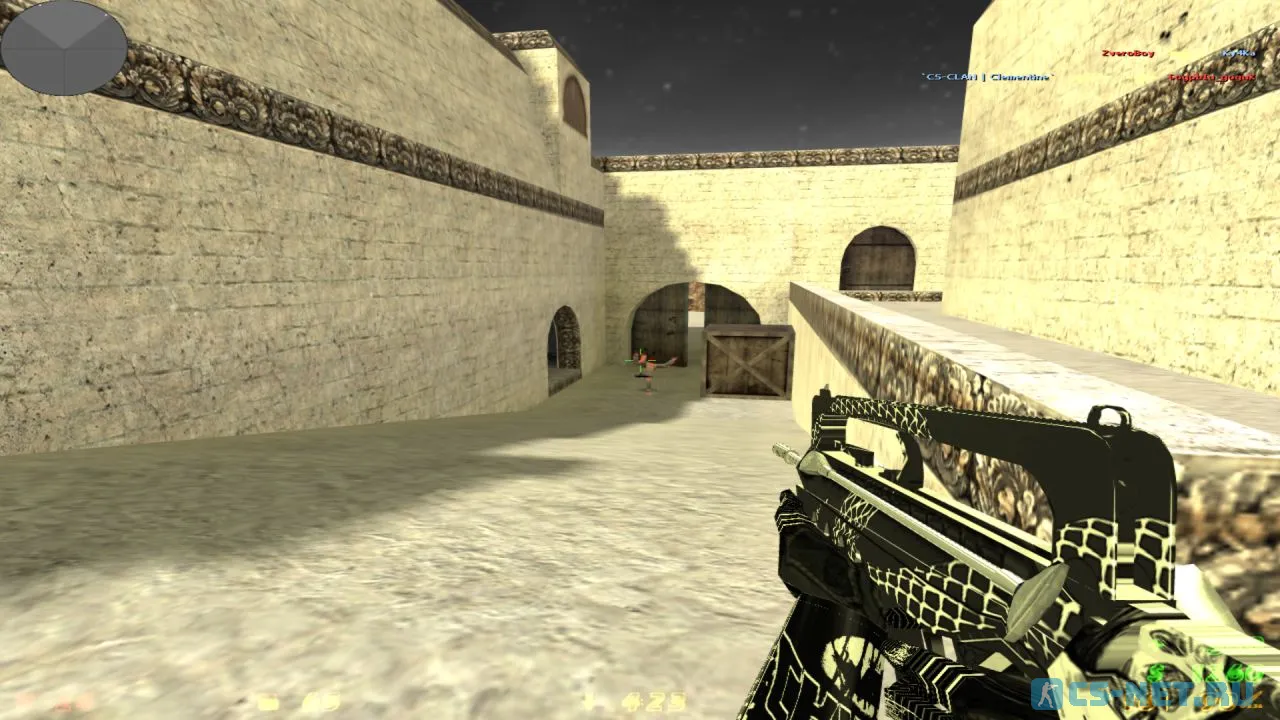 CS 1.6 Clementine v2 — топовая черно-белая ZXC сборка (скриншот 13)