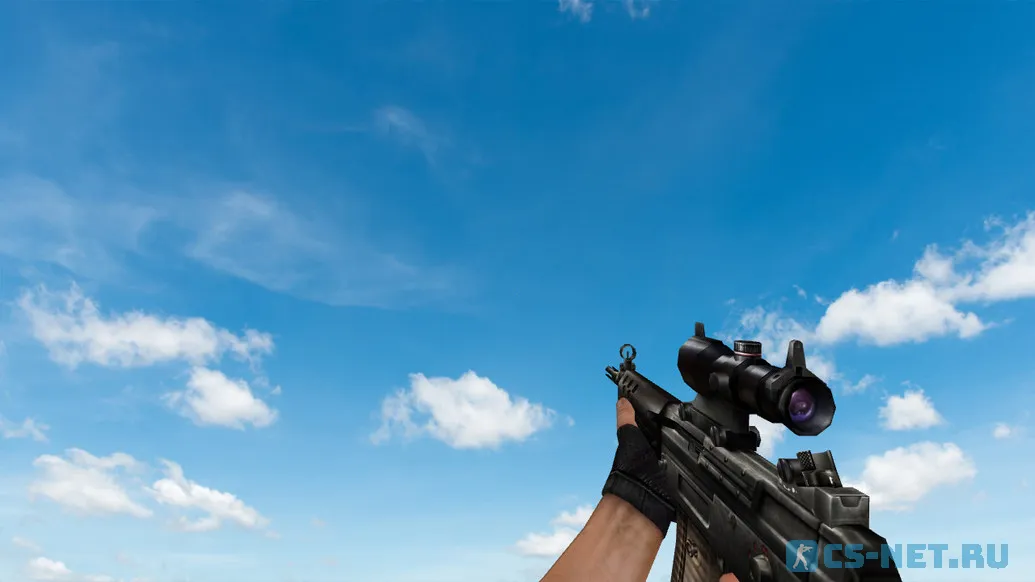 Пак моделей оружия «CSCZ Textures on 1.6 Weapon» для CS 1.6 (SG-552)