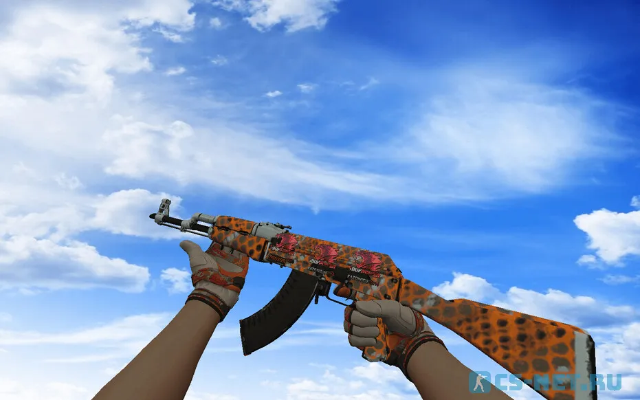 Пак оружия с Мотоциклетными перчатками «БУХ!» для CS 1.6 (AK47)