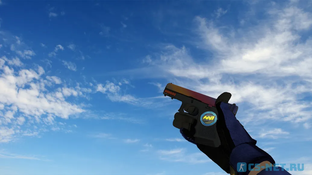 Пак моделей оружия «Specialist Fade Gloves Pack» для CS 1.6 (Glock)