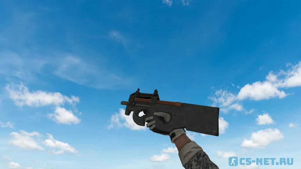 Пак моделей оружия «BasildoomHD» для CS 1.6 (P90)