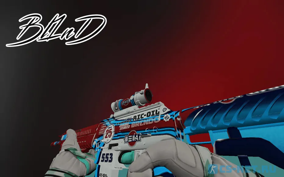 Пак моделей оружия «bl1nd Inventory» для CS 1.6 (SG-552)