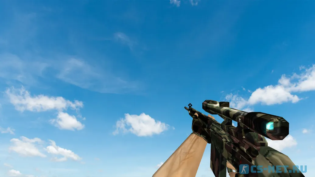Полный пак камуфляжного оружия для CS 1.6 (G3SG1)