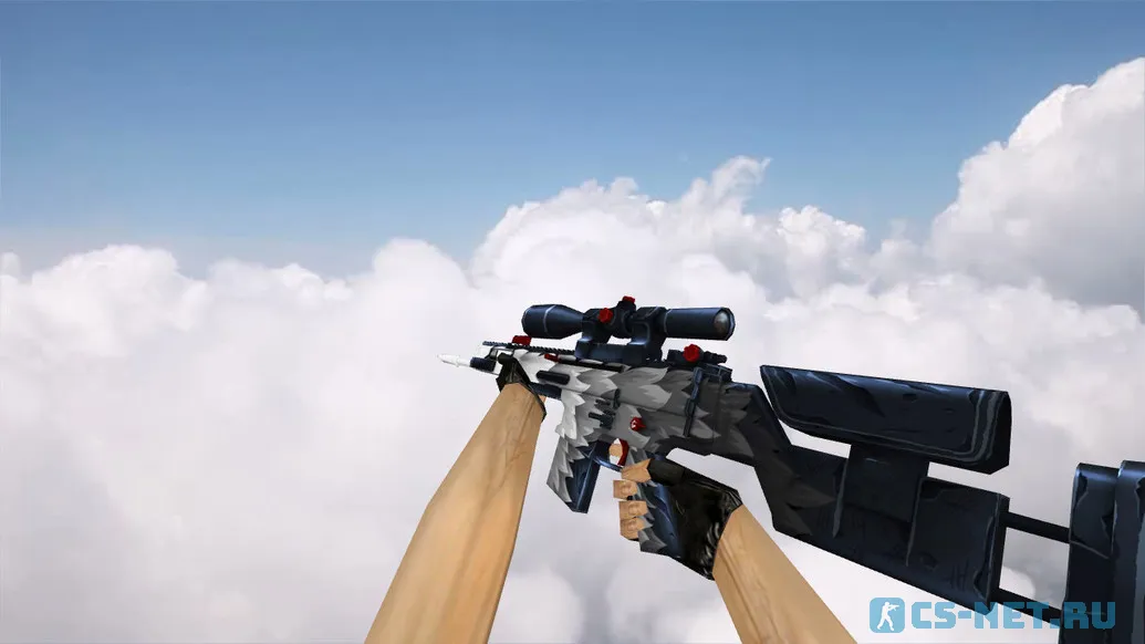 Модель «SCAR-20 White Fang» для CS 1.6