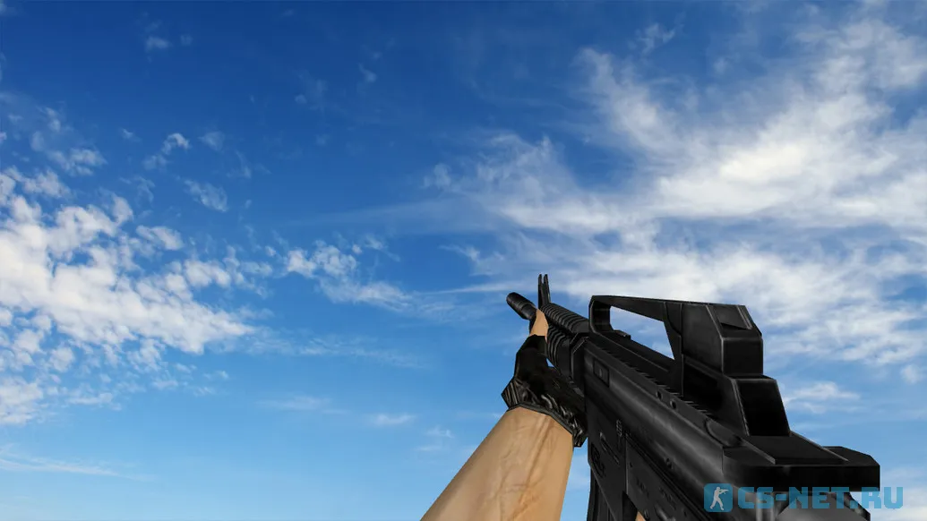 Пак моделей оружия «Сглаженные стандартные модели» для CS 1.6 (M4A1)