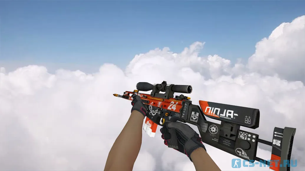 Модель «SG-550 | Кровавый спорт» для CS 1.6