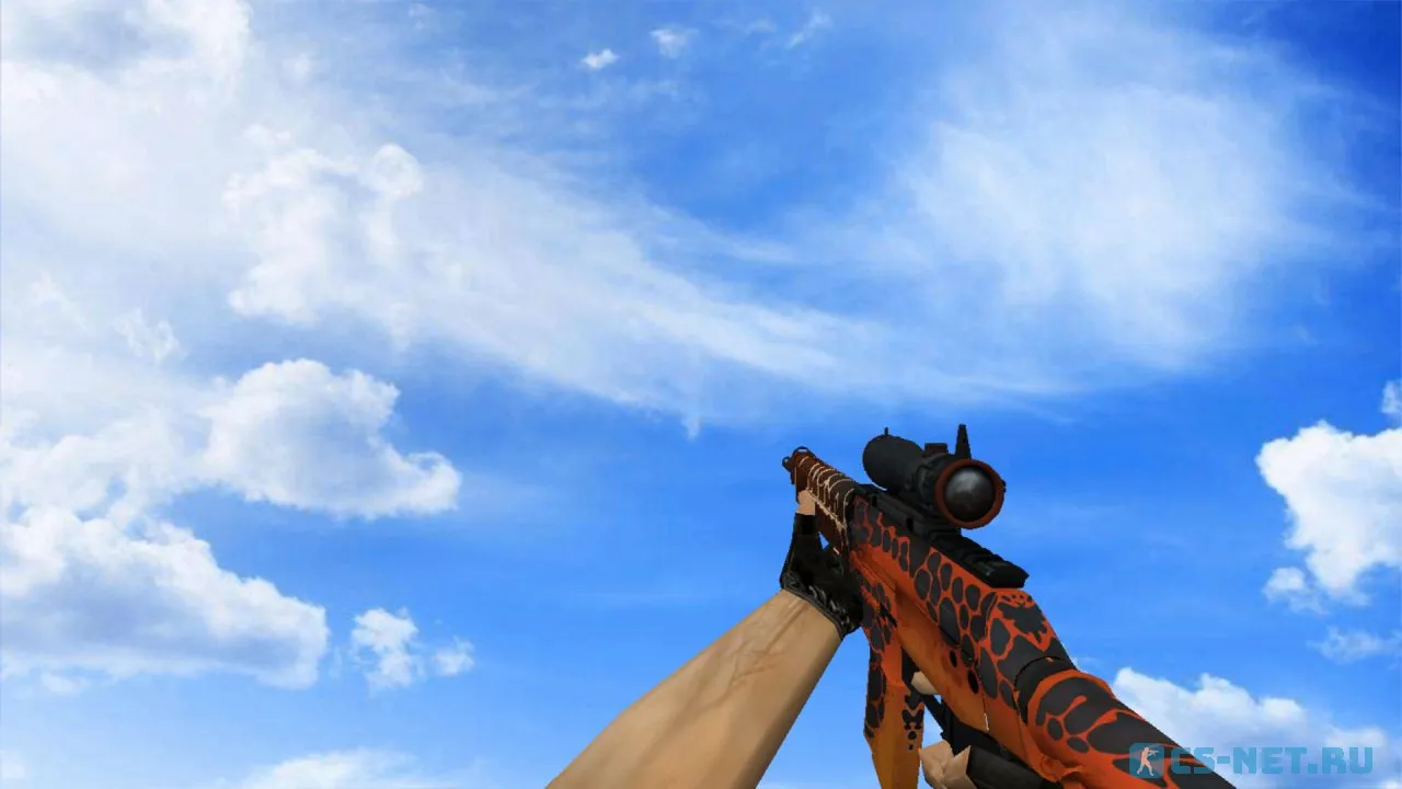 Модель «SG 553 | Дикая моль» для CS 1.6 (скрин 3)