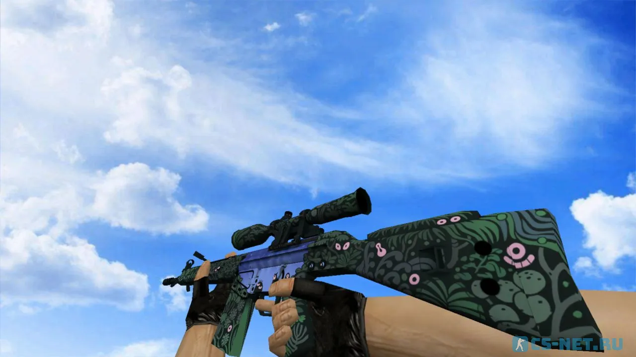 Модель «G3SG1 | Поляна грёз (Dream Glade)» для CS 1.6