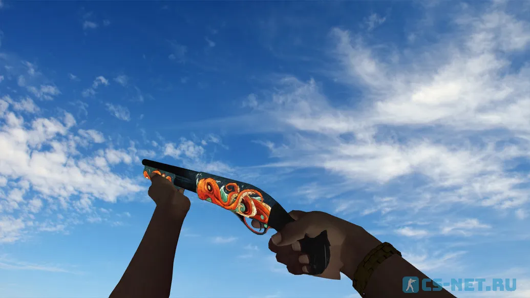 Пак моделей оружия «С пиратскими руками» для CS 1.6 (Sawed-Off)