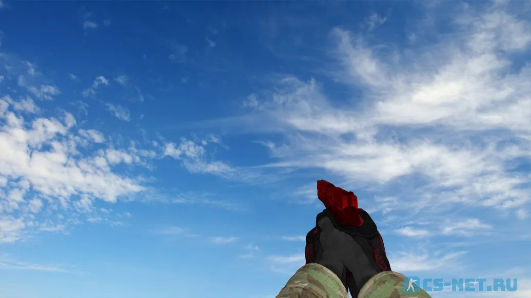 Пак моделей оружия «Specialist Gloves Crimson Kimono Pack» для CS 1.6 (P250)