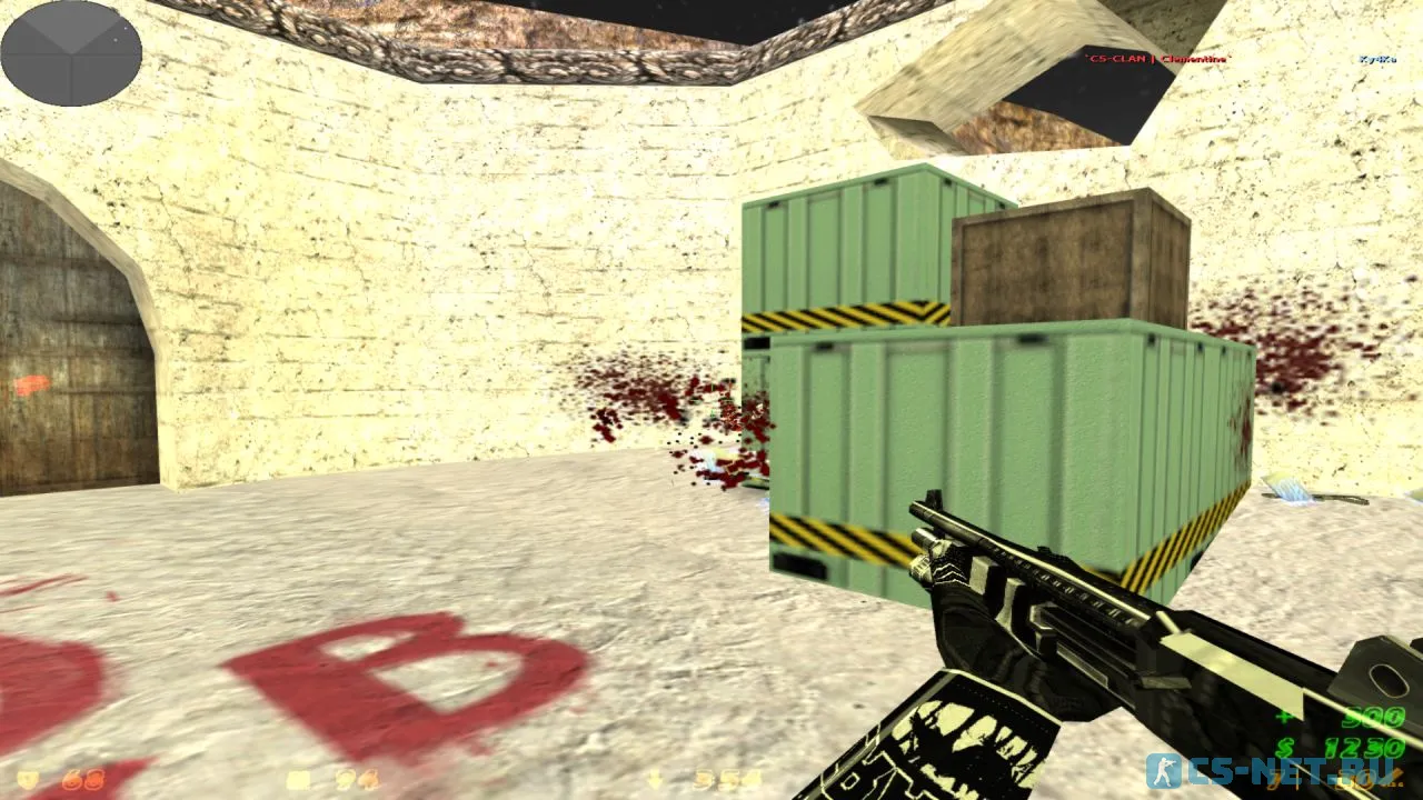 CS 1.6 Clementine v2 — топовая черно-белая ZXC сборка (скриншот 4)