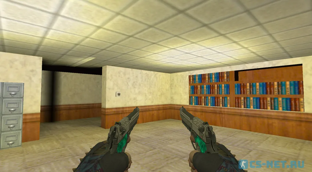 Пак моделей оружия «Hydra Gloves | Case Hardened Pack» для CS 1.6 (Dual Elites)