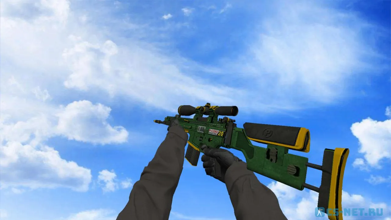 Модель «SCAR Генератор» для CS 1.6