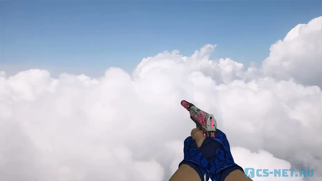 Пак моделей оружия «Hand Wraps Cobalt Skulls Pack» для CS 1.6 (USP)