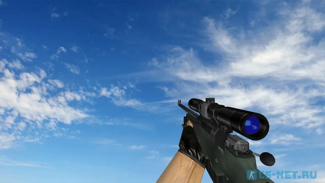 Пак моделей оружия «Сглаженные стандартные модели» для CS 1.6 (AWP)
