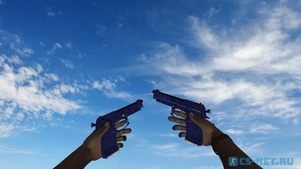 Пак моделей оружия «С пиратскими руками» для CS 1.6 (Dual Elites)