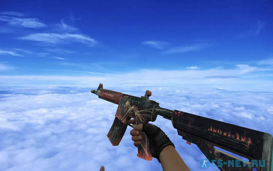 Пак моделей оружия «Fracture Case» для CS 1.6 (М4А4)