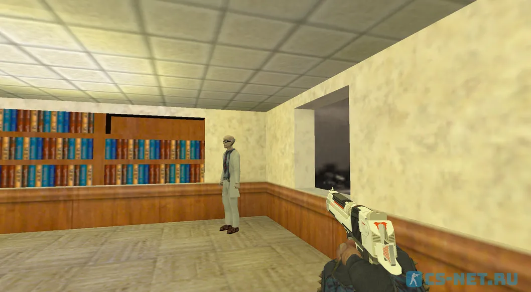 Модель «Стандартный нож | Red Nature» для CS 1.6 (скрин 2)Пак моделей оружия «Hydra Gloves | Case Hardened Pack» для CS 1.6 (Deagle)