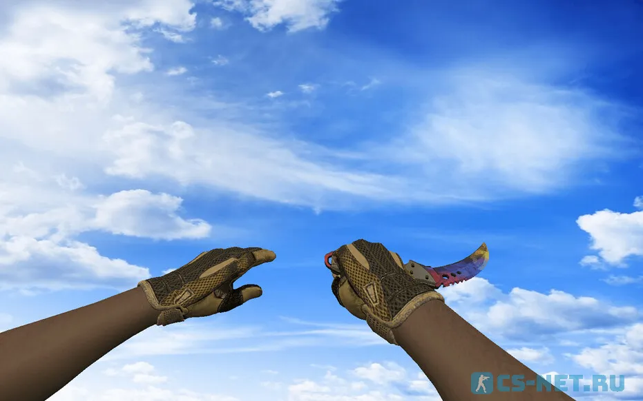 Пак моделей оружия «Со спортивными перчатками Засуха» для CS 1.6 (Karambit)