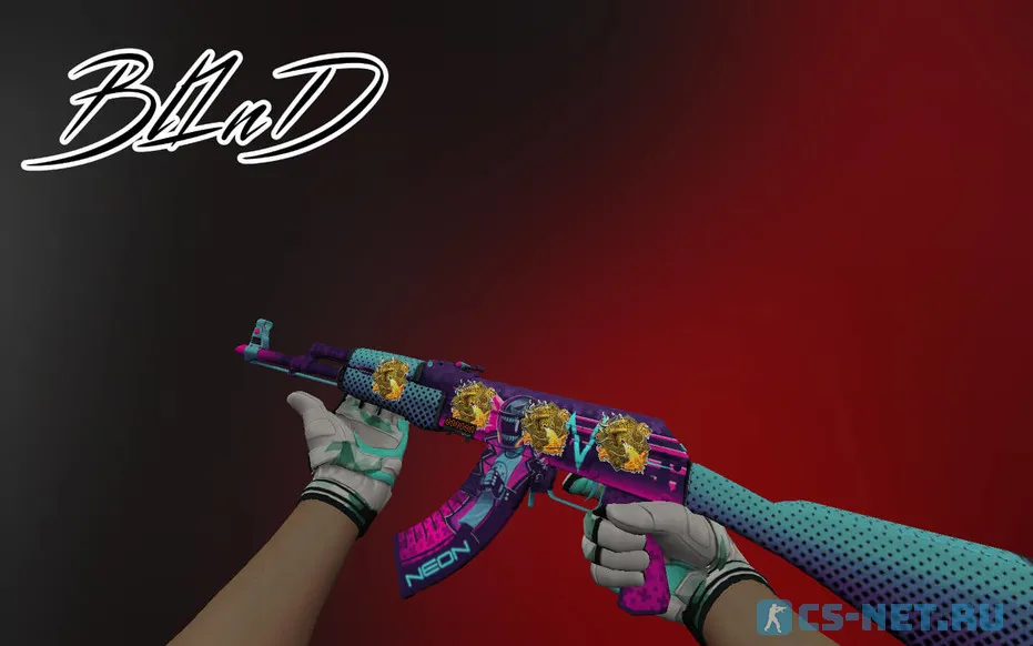 Пак моделей оружия «bl1nd Inventory» для CS 1.6 (AK47)