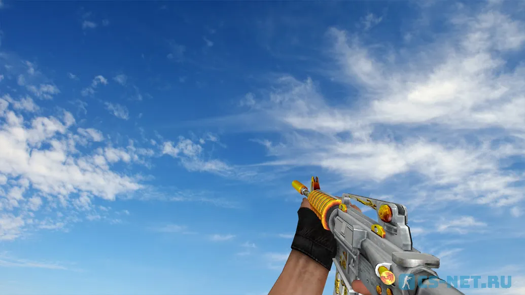 Пак моделей оружия «Platinum Weapon Pack» для CS 1.6 (M4A1)