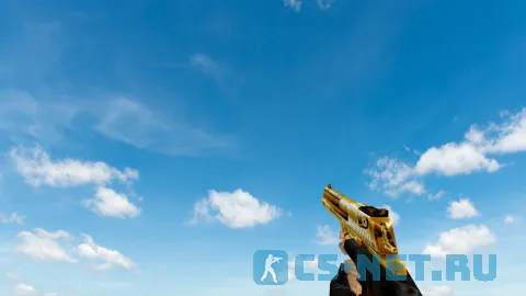 Пак моделей оружия «Gold Weapons Pack V3» для CS 1.6 (Deagle)
