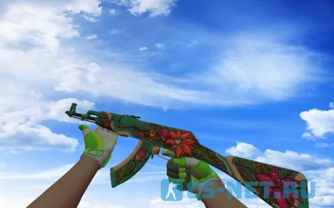 Пак оружия «Спортивные перчатки | Живая изгородь» для CS 1.6 (AK47)