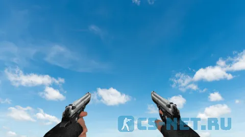 Пак моделей оружия «CSCZ Textures on 1.6 Weapon» для CS 1.6 (Dual Elites)