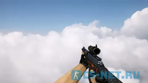 Модель «SG 553 | Тяжёлый метал (Heavy Metal)» для CS 1.6 (скрин 3)